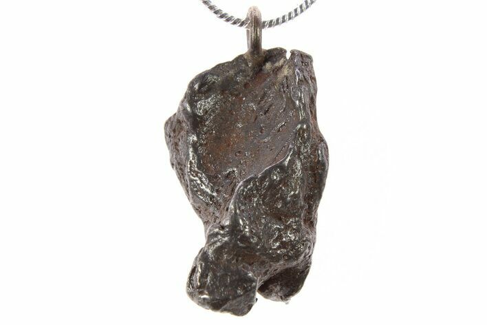 Sikhote-Alin Iron Meteorite Pendant (Necklace) #264420